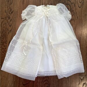 Vintage 3-piece infant christening set